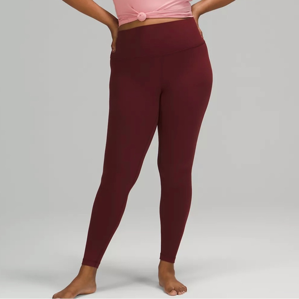 Lululemon align red merlot